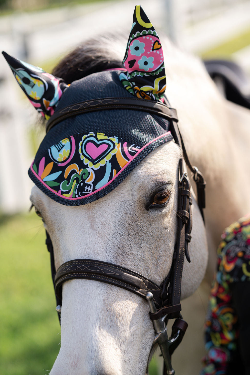 Pony Bonnet Footprints and Day Of The Dead