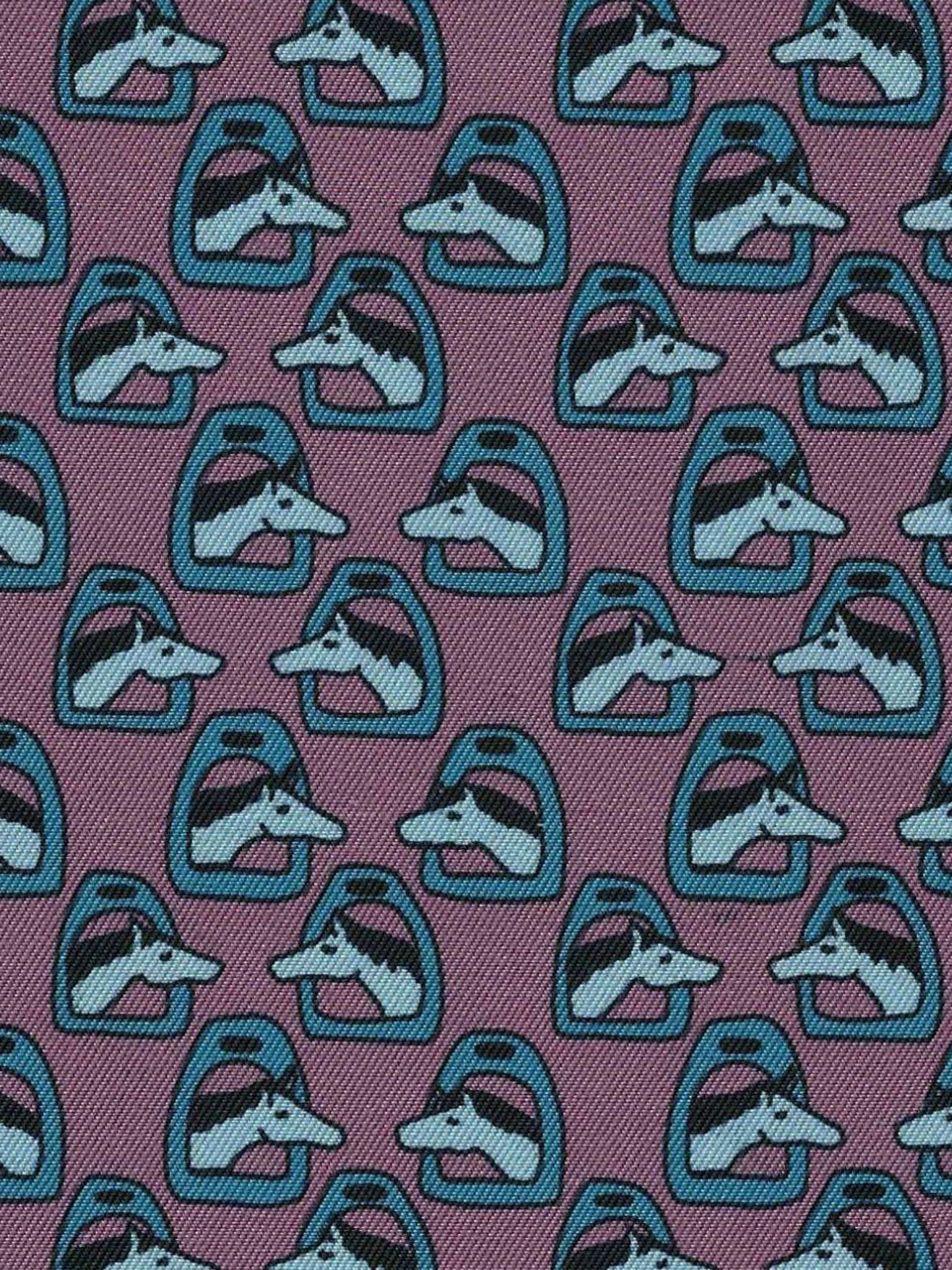 Girls "Luna II" Blue Stirrup Talk Long Sleeve Performance Show Shirt