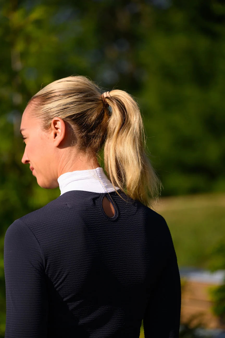 Sasha Turtleneck-Navy-Euphoric Equestrian