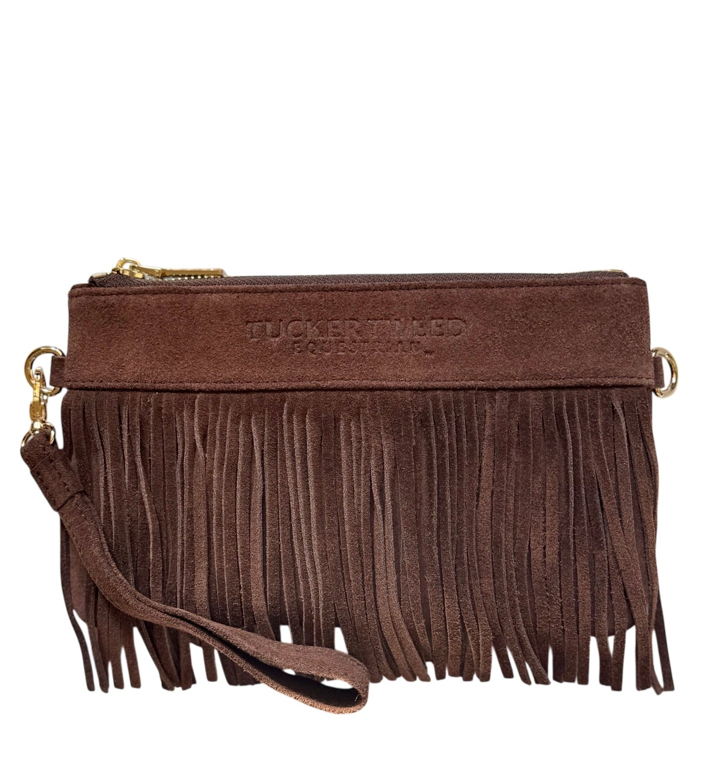 Wellington Wristlet Dark Chocolate Fringe LIMITED EDITION