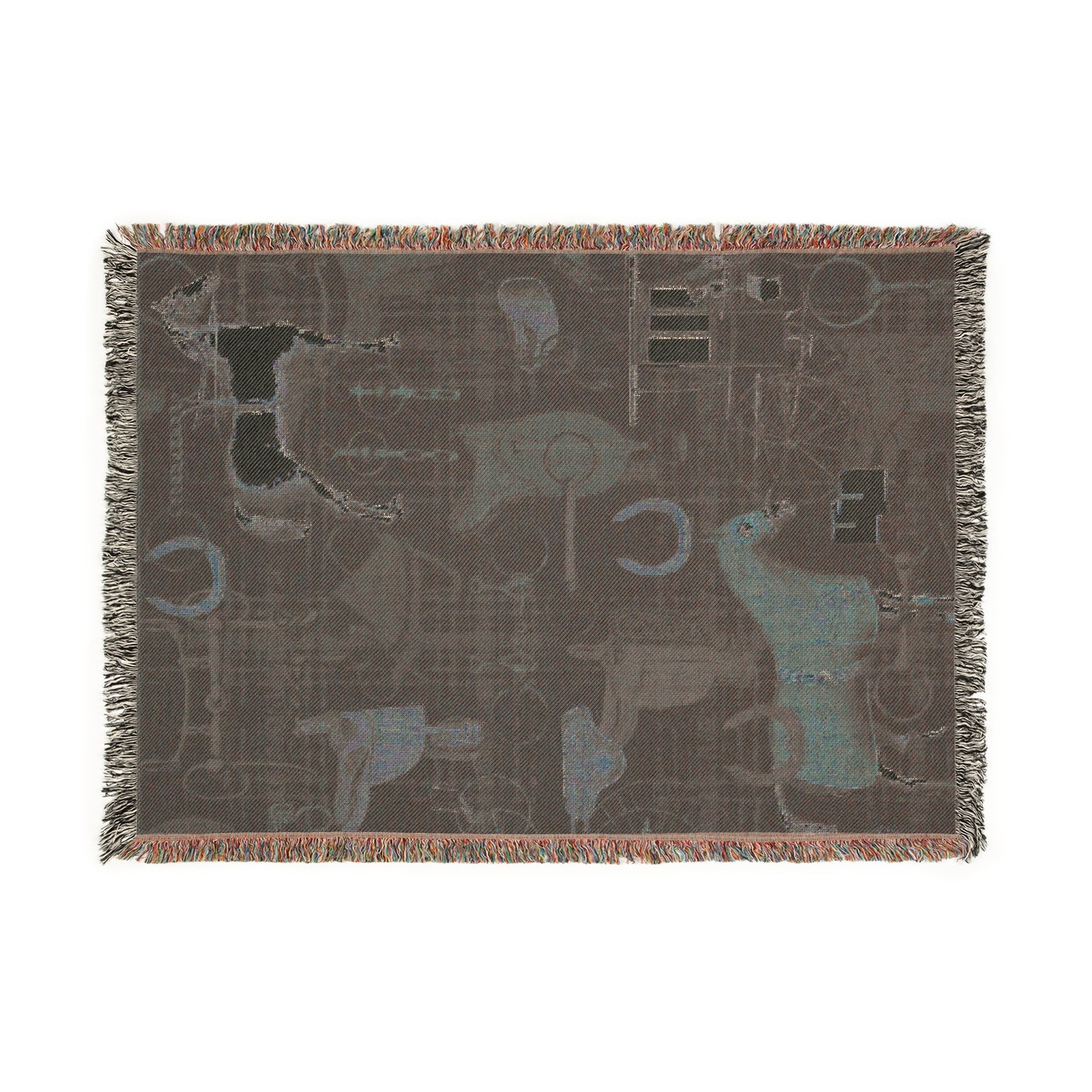 Vintage Woven Throw Blanket