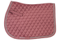 Quilted Satin All-Purpose Saddle Pad - Muted Clay