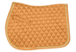 Quilted Satin All-Purpose Saddle Pad - Muted Safron