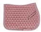 Embossed Leopard Satin All-Purpose Saddle Pad