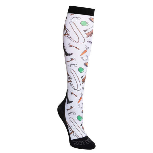 Footzees Boot Sock - All Tacked Up