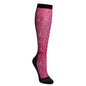 Kids' Footzees Boot Sock - Orchid Vintage Reins