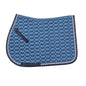 Elegance Satin All-Purpose Saddle Pad - Indigo/Navy