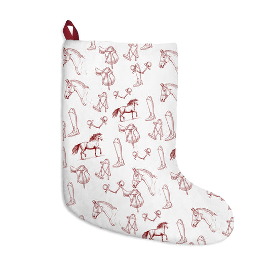 Equestrian Ralph Lauren Style Christmas Stocking