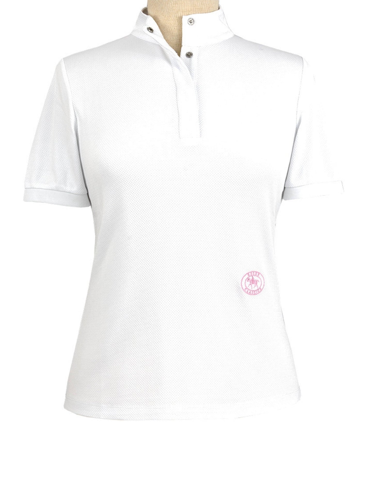 Cambridge Girls Short Sleeve Show Shirt - White