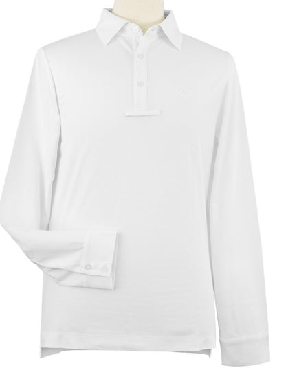 Cambridge Men's Long Sleeve Show Shirt - White