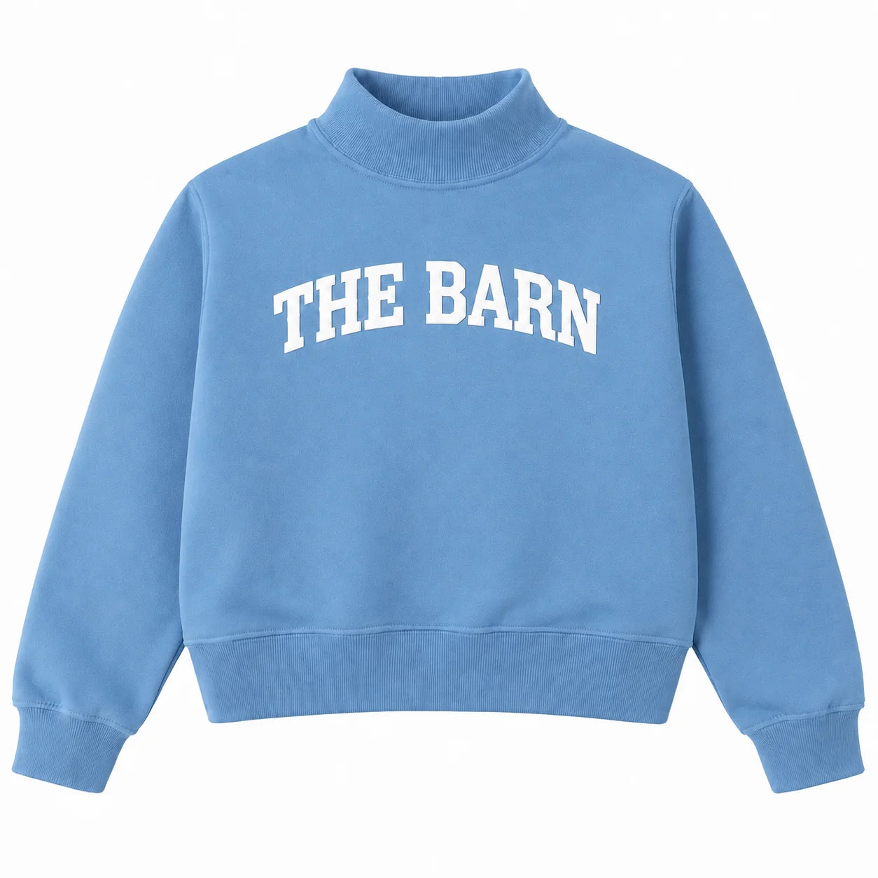 The Barn Dallas Mock Neck Little Boy Blue