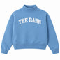 The Barn Dallas Mock Neck Little Boy Blue