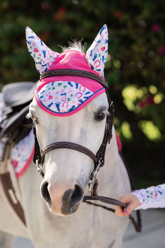 Pony Bonnet Footprints and Day Of The Dead