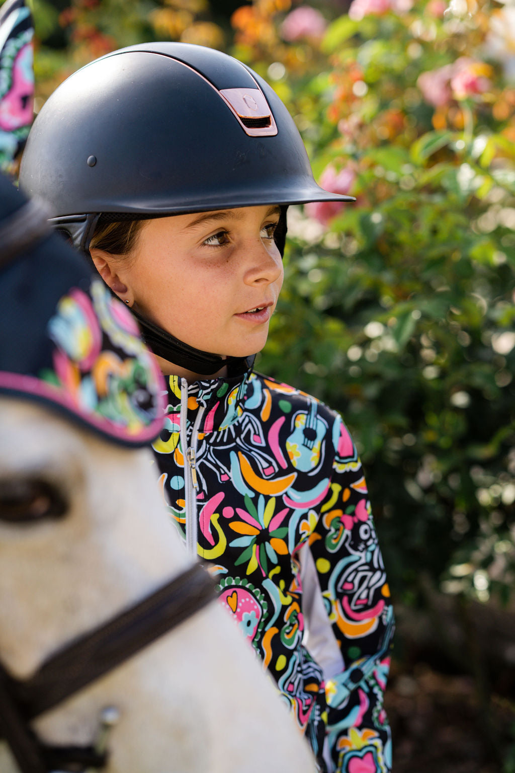 Day of the Dead and Footprints Sun Shirt Long sleeve