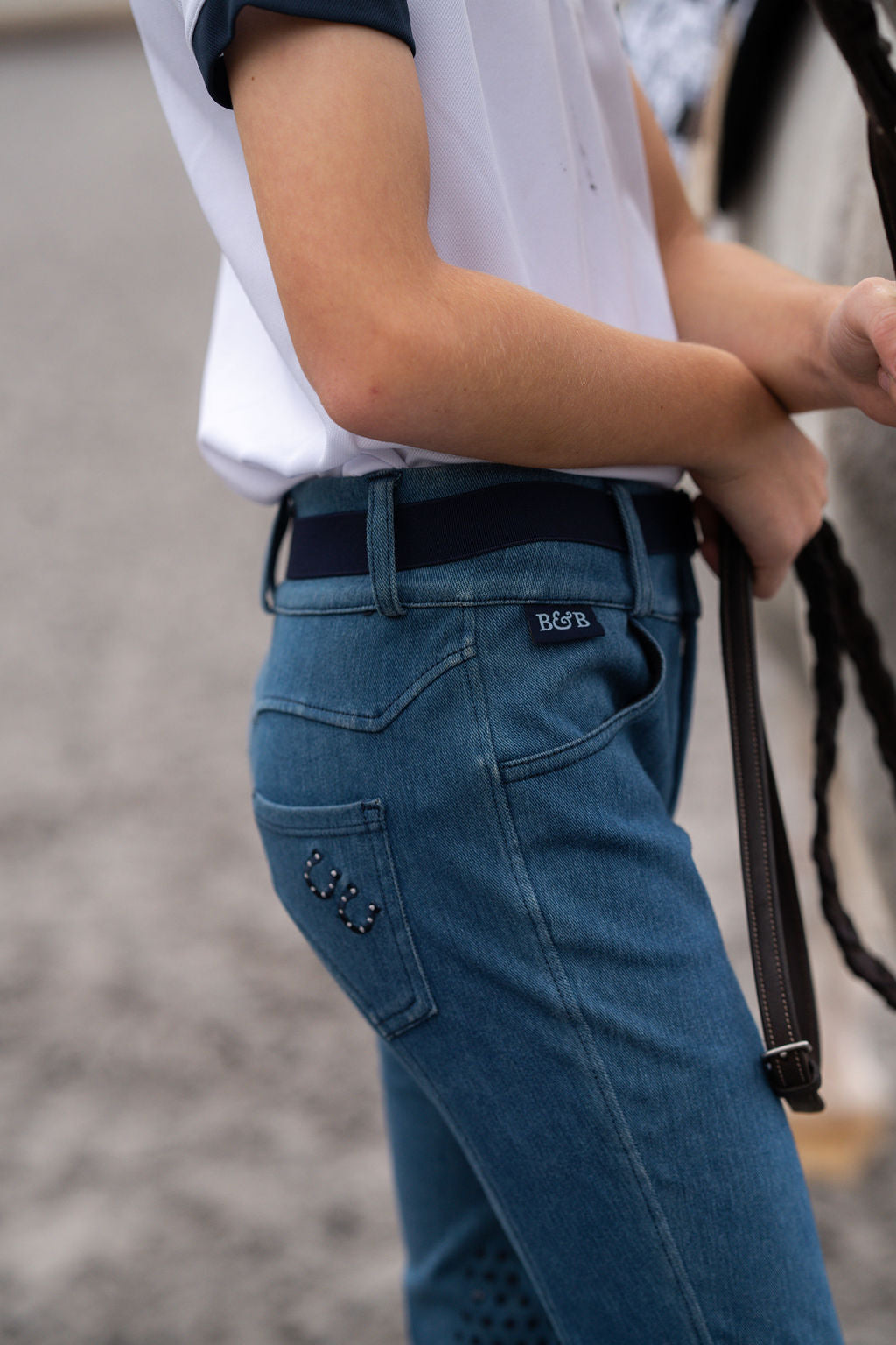 Kids Riding Jeans