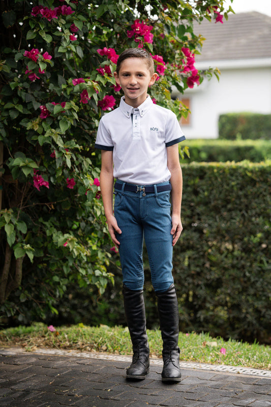 Kids Riding Jeans