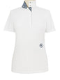 Hampton Lattice Ladies Talent Yarn Straight Collar Short Sleeve Show Shirt