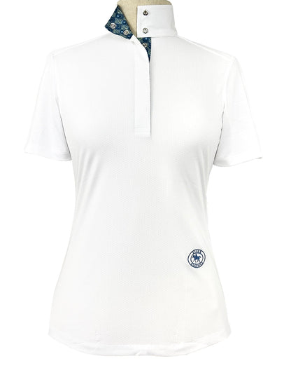 Gallop Garden Ladies Talent Yarn Straight Collar Short Sleeve Show Shirt