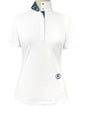 Gallop Garden Ladies Talent Yarn Straight Collar Short Sleeve Show Shirt