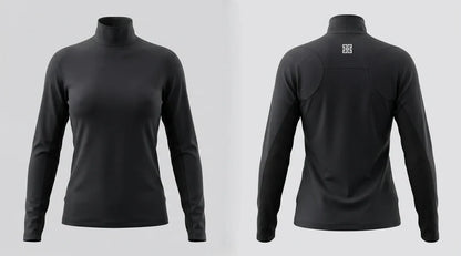 Euphoric Equestrian- Aspen Turtleneck- Black