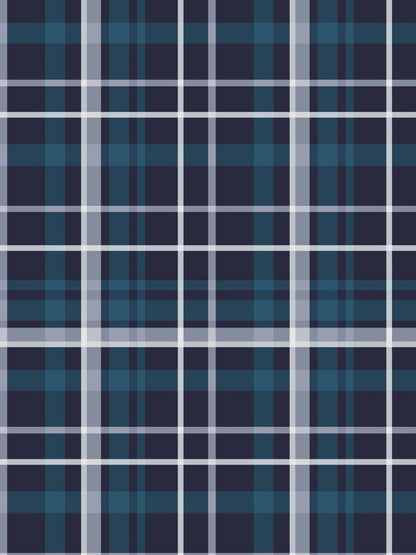 Turnout Tartan Ladies Talent Yarn Wrap Collar Short Sleeve Show Shirt