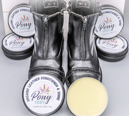 4 oz - Organic Leather Conditioner & Shine