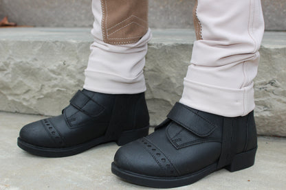 Kids Riding Boots - Velcro Paddock Boots