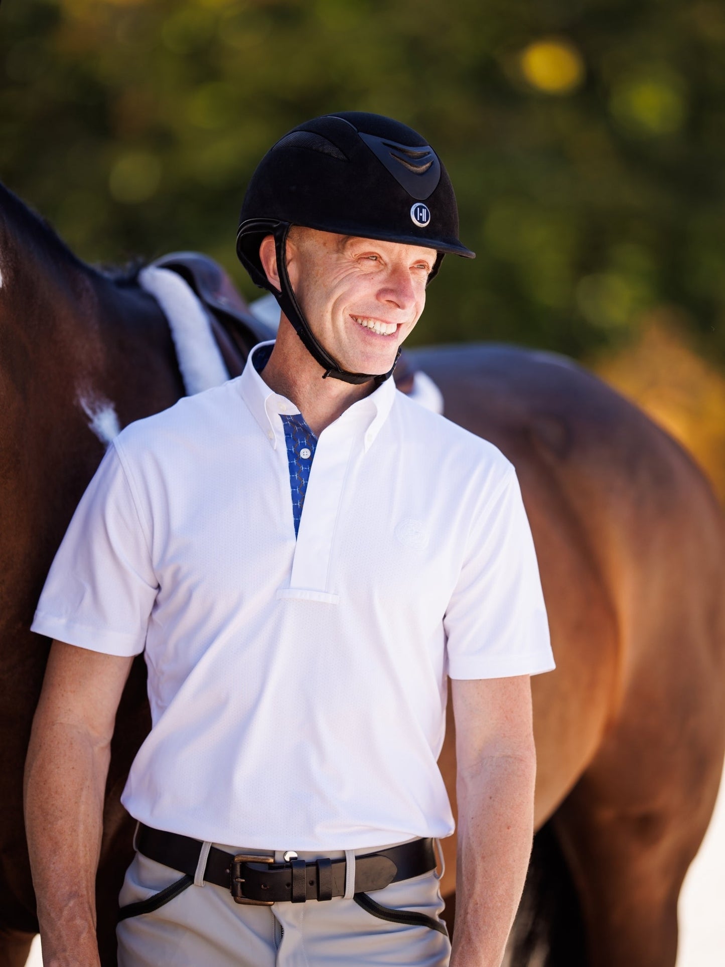 Men's Braided Reins & Bits Talent Yarn Short Sleeve Show Shirt