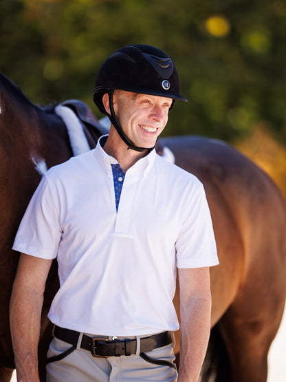 Men's Braided Reins & Bits Talent Yarn Short Sleeve Show Shirt