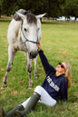 The Barn Dallas Mock Neck Navy