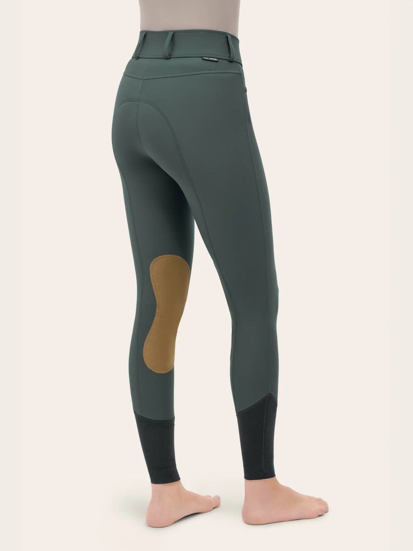 RJ Classics Olivia Luxe-Tek Breech Pewter Green