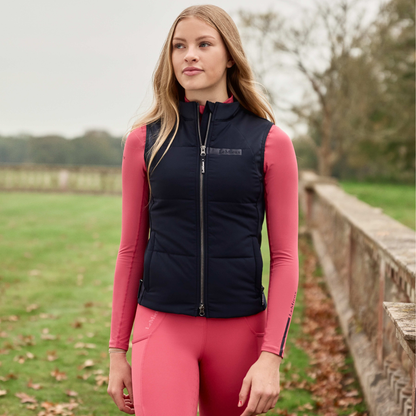 LeMieux Young Rider Pammy Training Vest Gilet Navy