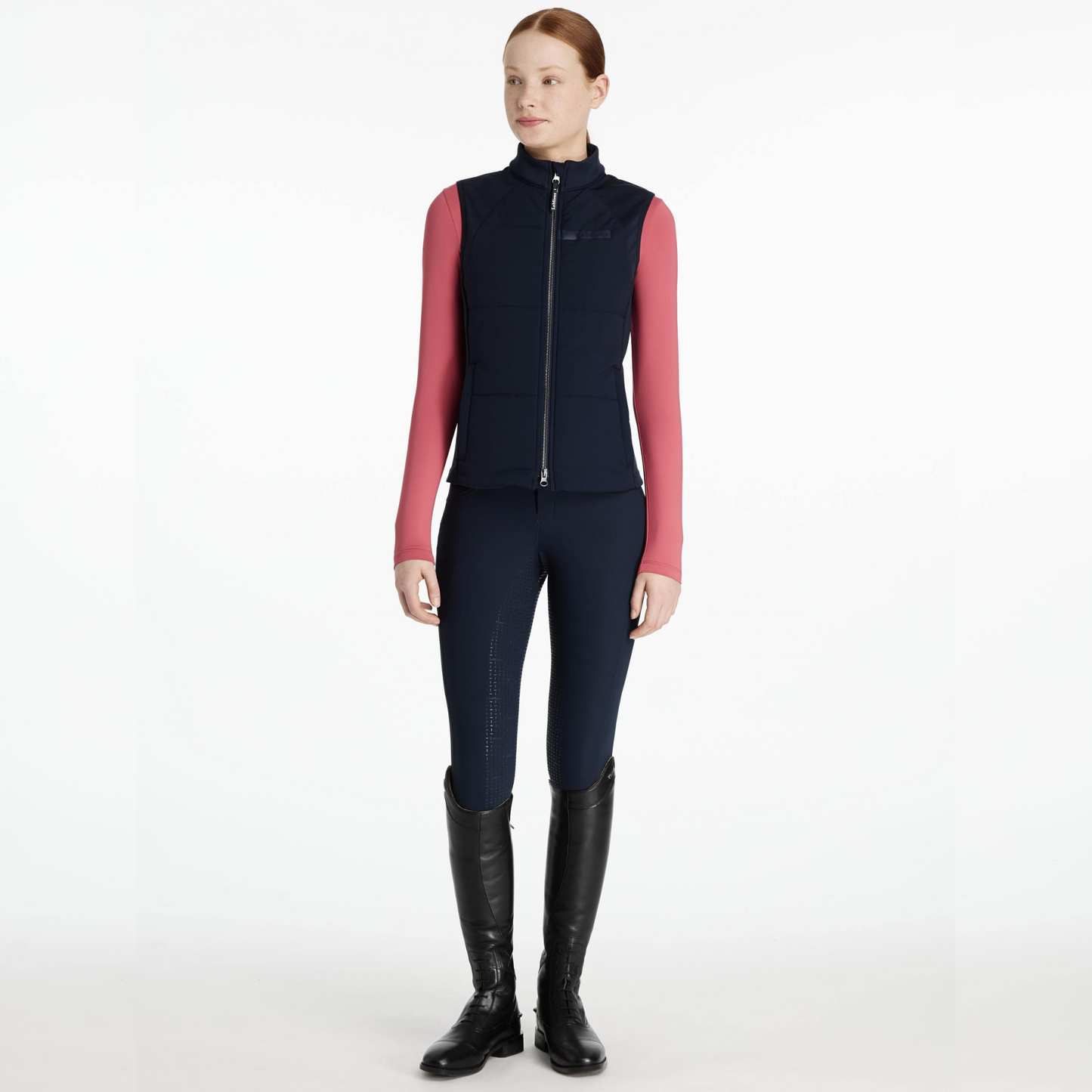 LeMieux Young Rider Pammy Training Vest Gilet Navy