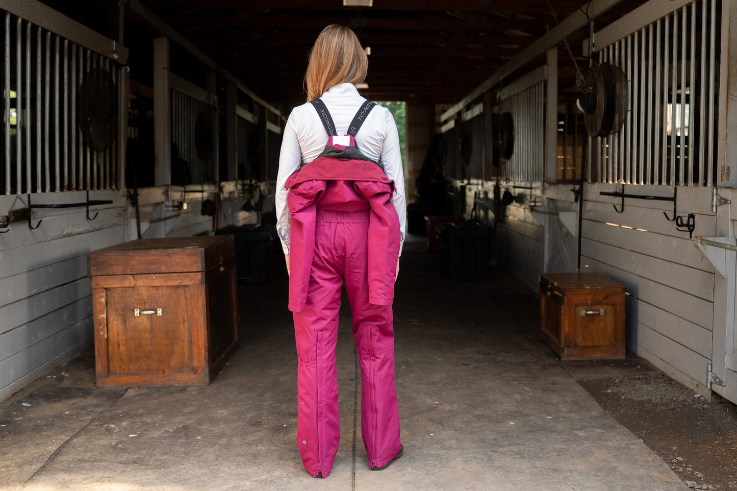 Winter Insulated Jumpsuit PRO - Raspberry