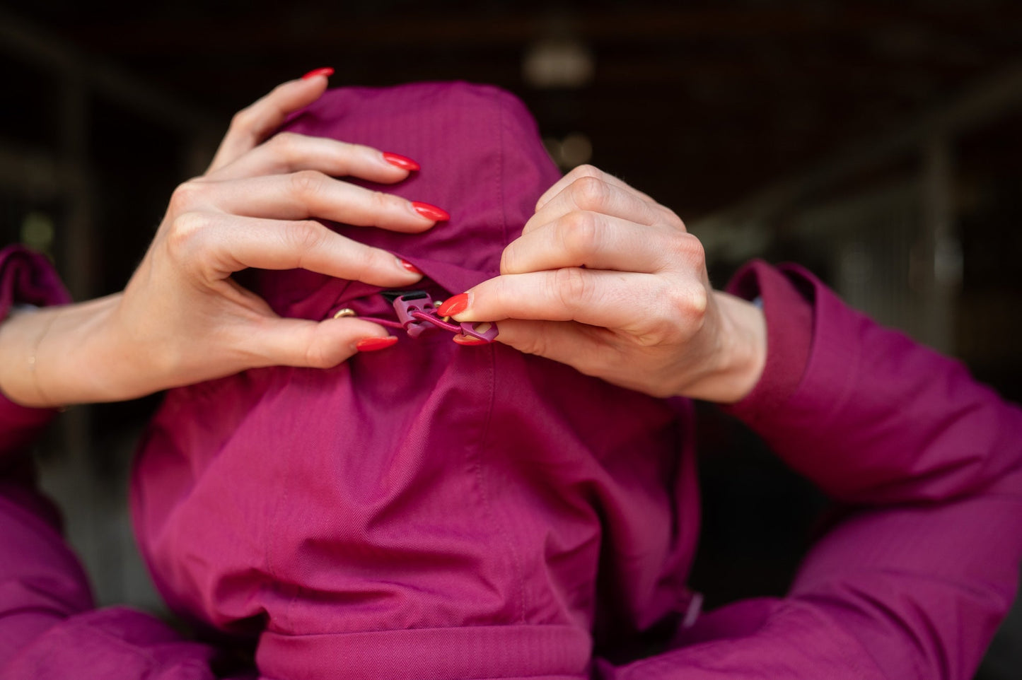 Winter Insulated Jumpsuit PRO - Raspberry