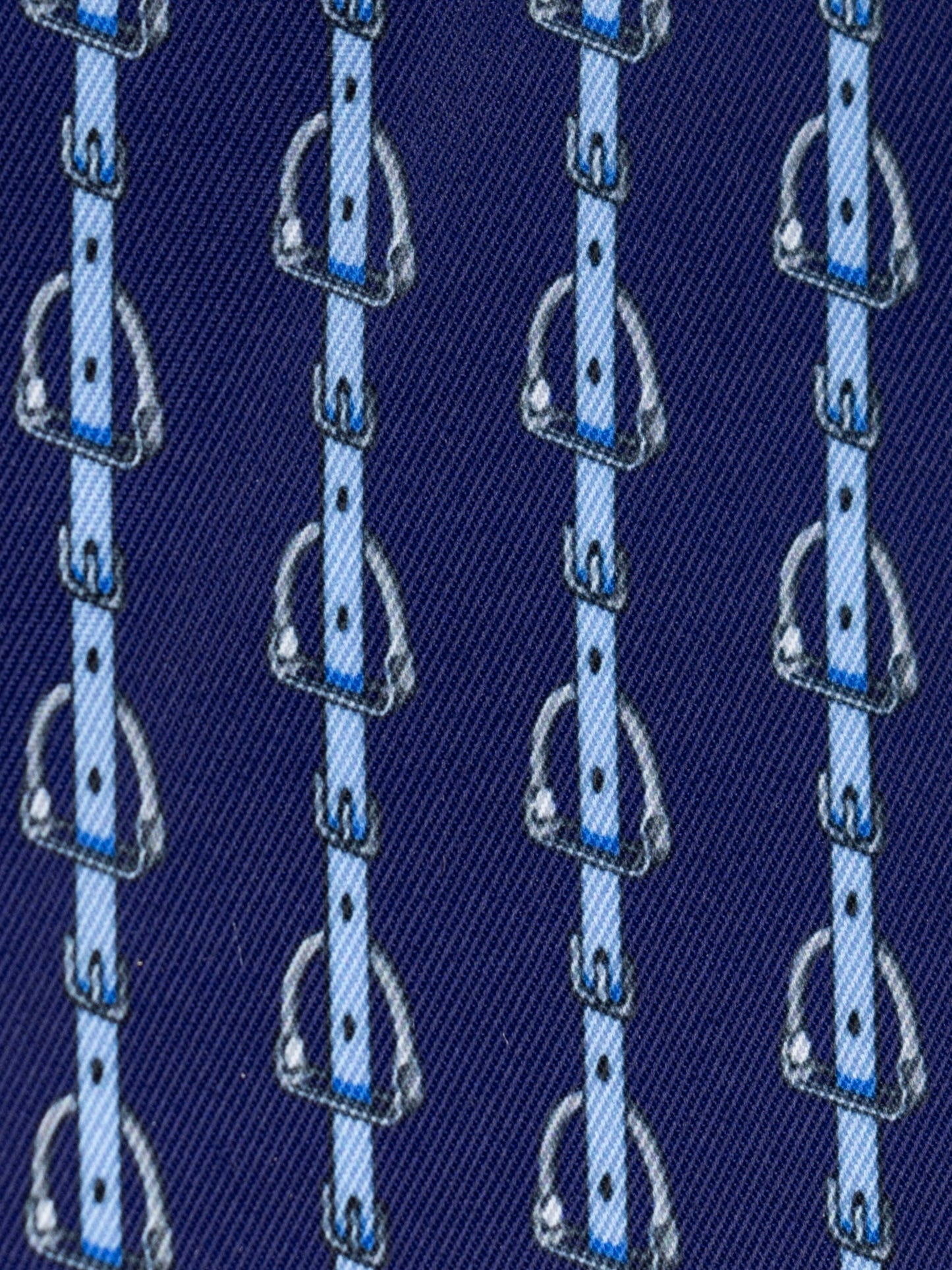 Girls "Luna II" Light Blue Long Sleeve Performance Show Shirt with Stirrups Trim