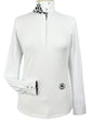 Cows Ladies Talent Yarn Wrap Collar Long Sleeve Show Shirt