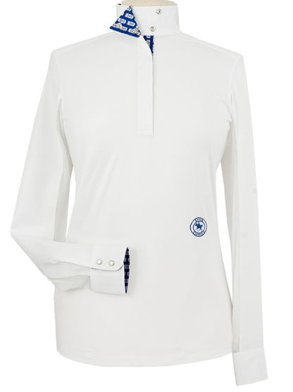 Essex Energy Ladies Talent Yarn Wrap Collar Long Sleeve Show Shirt