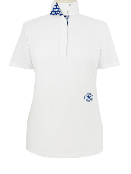 Essex Energy Ladies Talent Yarn Wrap Collar Short Sleeve Show Shirt