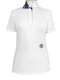 Turnout Tartan Ladies Talent Yarn Wrap Collar Short Sleeve Show Shirt