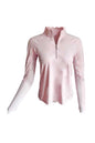 Scallop Collar Wicking Sunshirt- 70 Degrees Pale Primrose Pink