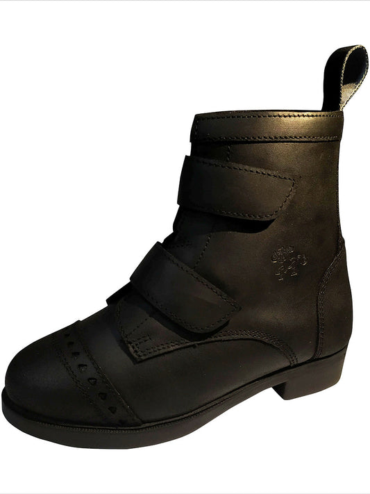 Kids Riding Boots - Velcro Paddock Boots