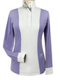 Girls "Luna II" Lavender with Jumper Classic Long Sleeve Performance Show Shirt