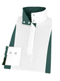 Ladies "Luna II" Forest Green Self-Trim Long Sleeve Performance Show Shirt