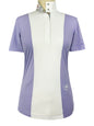 Ladies "Luna II" Lavender with Jumper Classic Short Sleeve Performance Show Shirt
