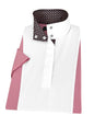 Girls "Luna II" Pink  Short Sleeve Performance Show Shirt