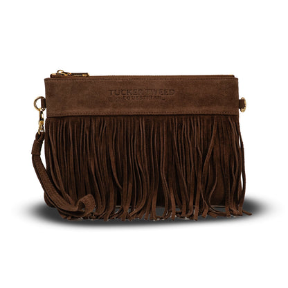 XL Wellington Wristlet Summer Fringe | Dark Chocolate
