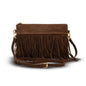 XL Wellington Wristlet Summer Fringe | Dark Chocolate