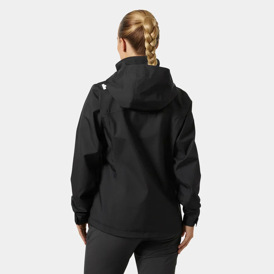 Helly Hansen Women's Long Raincoat-Aden-Black