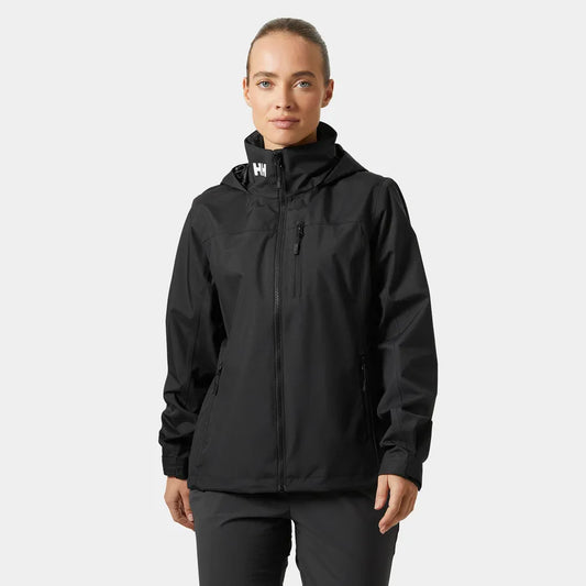Helly Hansen Women's Hooded Crew Jacket Black